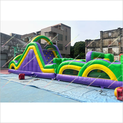 Race Games Challenge Commercial Radical Run Obstacle Course Entertainment Event Inflatable Obstacle Course For Adults