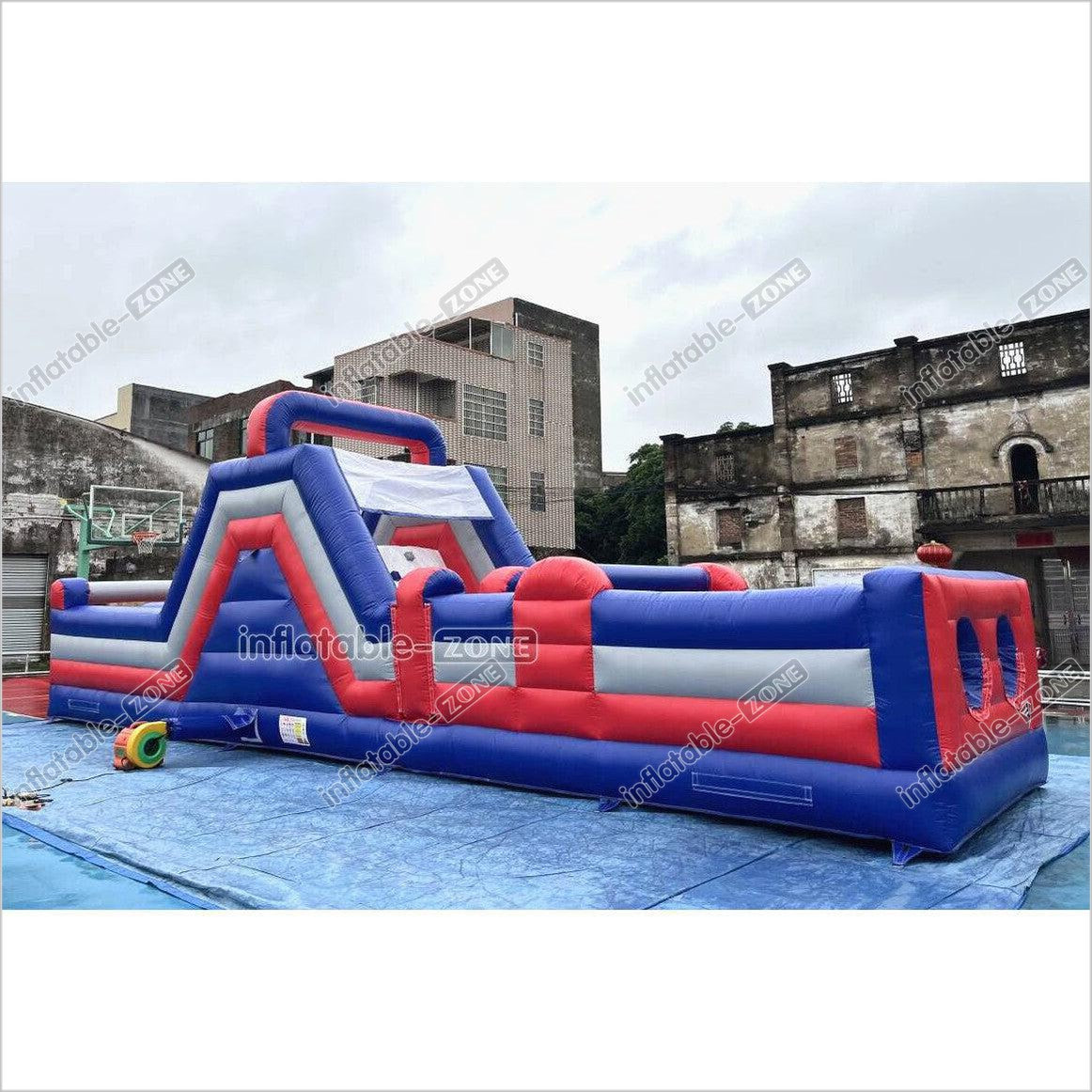 Funny Large Obstacle Sports Kids Play Inflatable Party Outdoor Playground Inflatable Obstacle Course - Inflatable-Zone