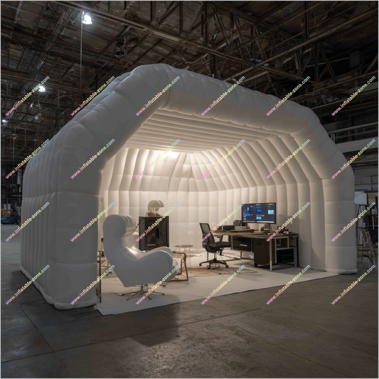 Rent Business Inflatable Office Exhibition Tent Inflatable Air Wall Office Conference Room For Meeting