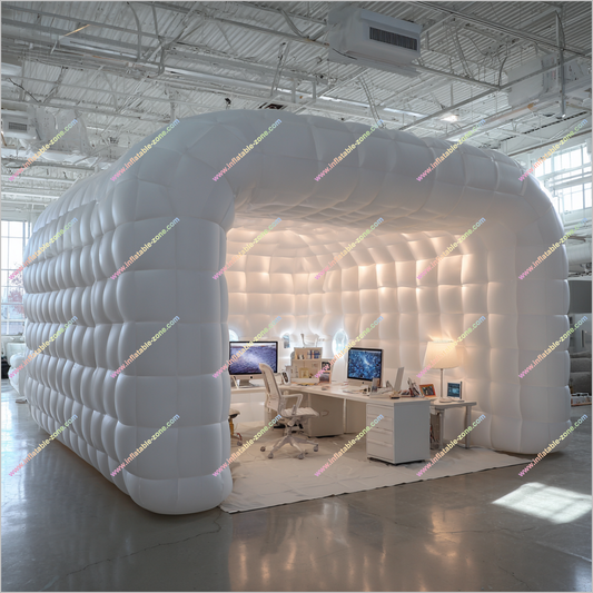 Indoor Tent Inflatable Office Dome Exhibition Air Pod Inflatable Office Training Conference Room Near Me