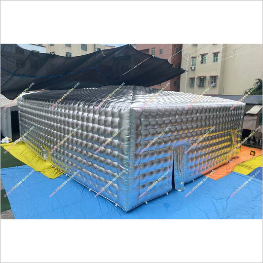 Best Silver Inflatable Nightclub To Buy Camping Cube Tent Inflatable Party Tent Hire Near Me