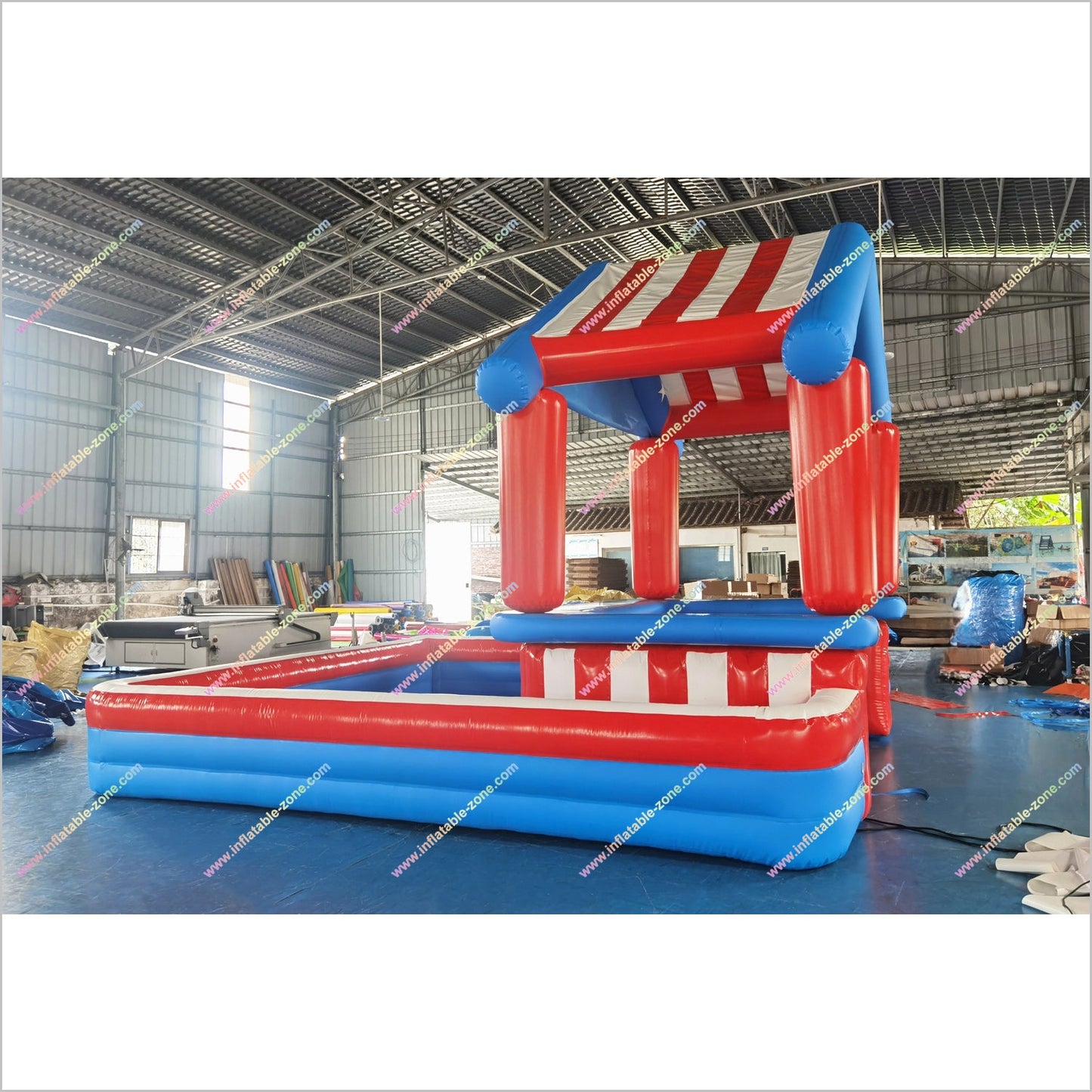 Premium Inflatable Pool Bar Hire Stripes And Stars Patriotic Blow Up Bar Pool Tables For Sale