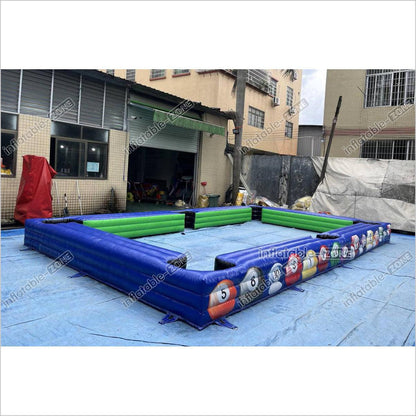 Attractive Inflatable Pool Table Arena Snooker Ball Game Soccer Billiards Inflatable Pool Football - Inflatable-Zone