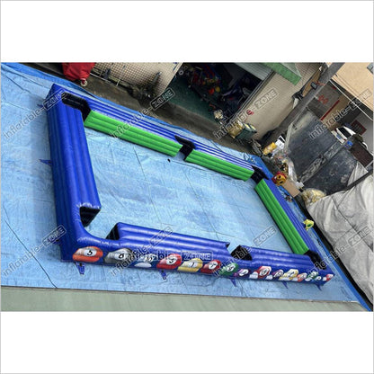Attractive Inflatable Pool Table Arena Snooker Ball Game Soccer Billiards Inflatable Pool Football - Inflatable-Zone