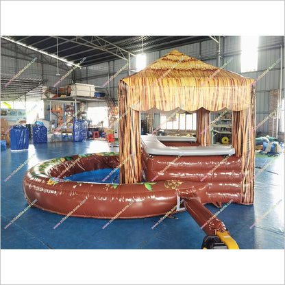 Best Beach Tent Inflatable Pool Bar Tent And Party Rentals Inflatable Pool Tiki Bar For Sale
