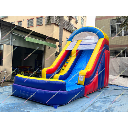 Classic Style Waterslide Inflatable Rental Outdoor Garden Play Equipment Inflatable Pool With Water Slide - Inflatable-Zone