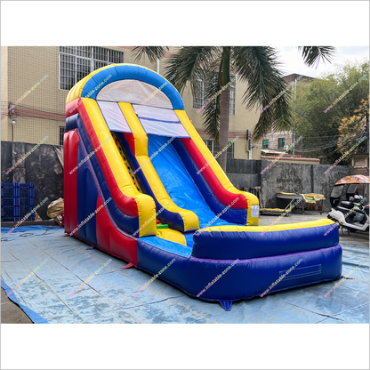 Classic Style Waterslide Inflatable Rental Outdoor Garden Play Equipment Inflatable Pool With Water Slide - Inflatable-Zone