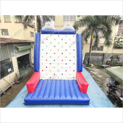 Large Inflatable Sport Climb Wall Mattress Outdoor Playground Equipment Toys Kids Inflatable Rock Climbing Game - Inflatable-Zone