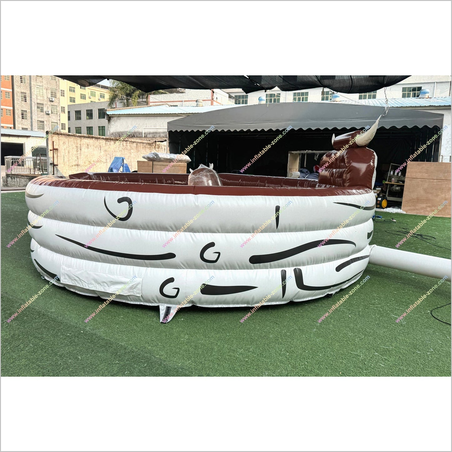 Inflatable Rodeo Bull Adventureland Amusement Park Fun Sports Games Inflatable Mechanical Bull For Rent - Inflatable-Zone