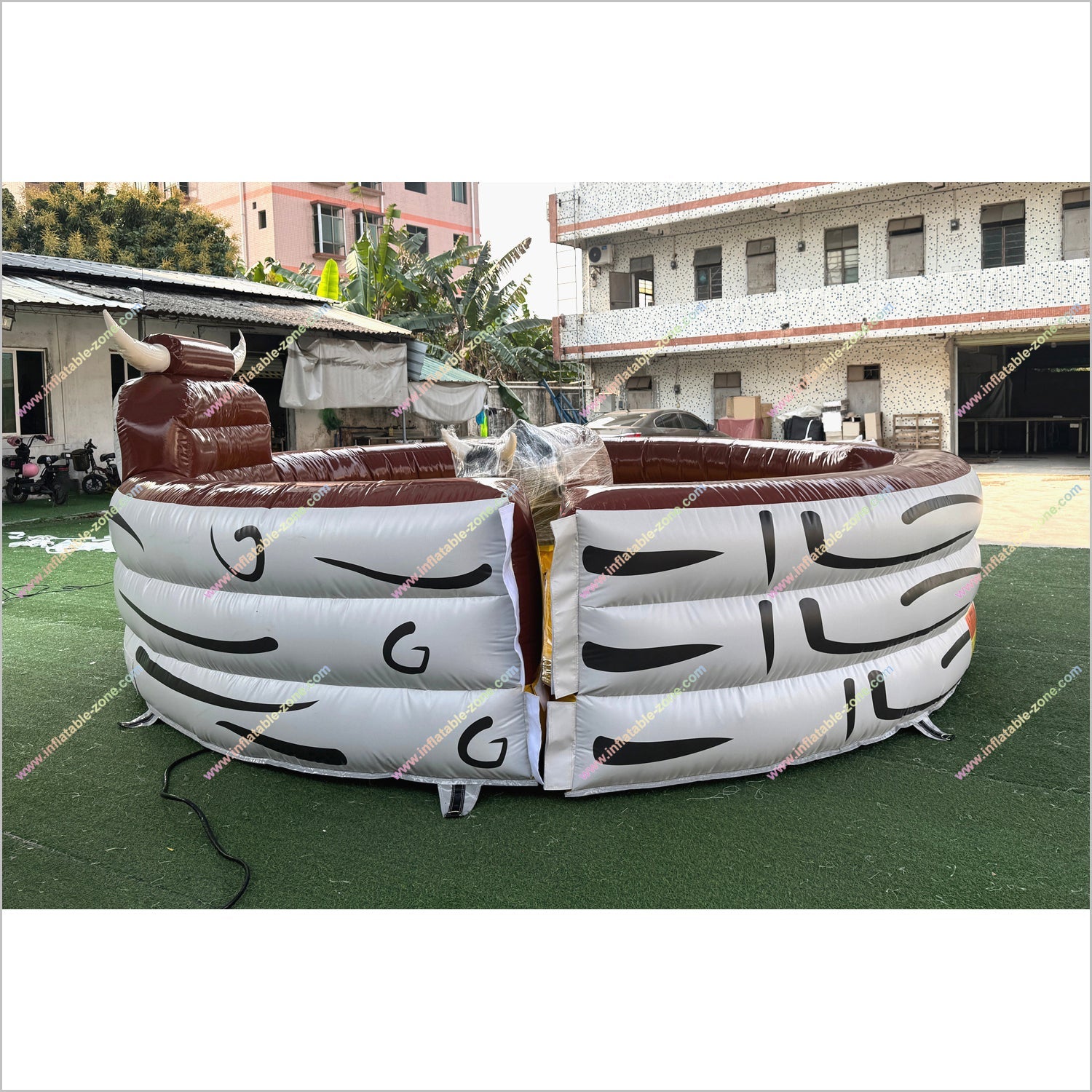 Inflatable Rodeo Bull Adventureland Amusement Park Fun Sports Games Inflatable Mechanical Bull For Rent - Inflatable-Zone