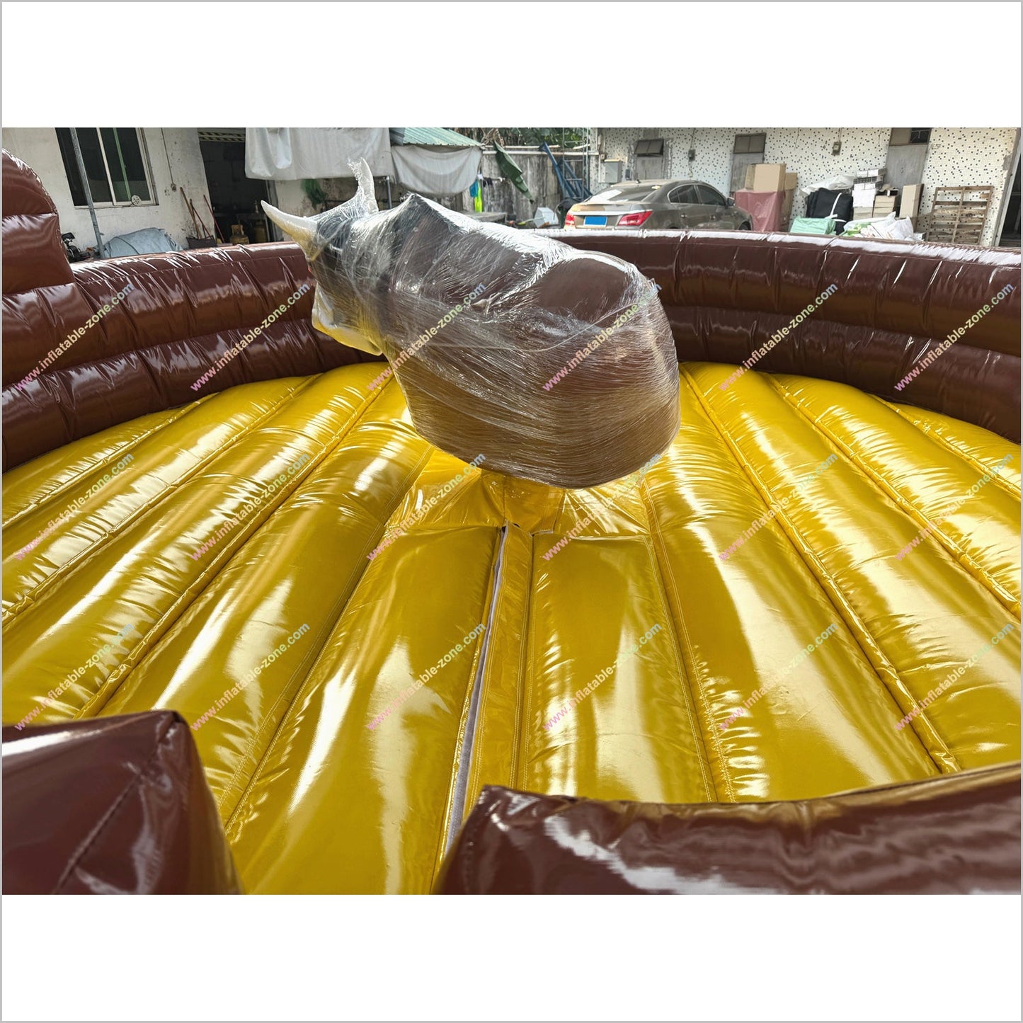 Inflatable Rodeo Bull Adventureland Amusement Park Fun Sports Games Inflatable Mechanical Bull For Rent - Inflatable-Zone