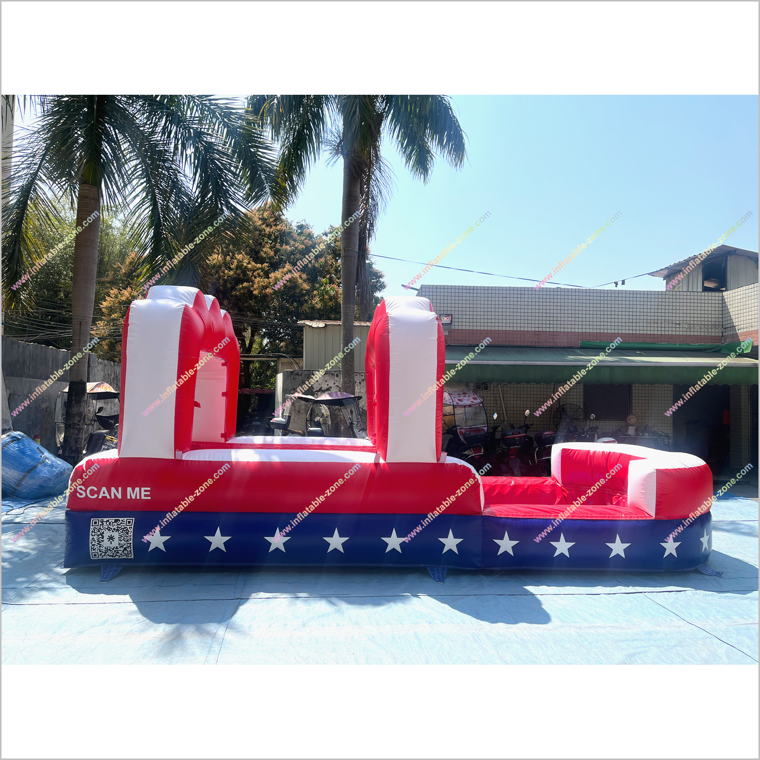 Inflatable Slip And Slide Rental Soft Outdoor Play Equipment Backyard Water Slide Pool Entertainment Activities - Inflatable-Zone