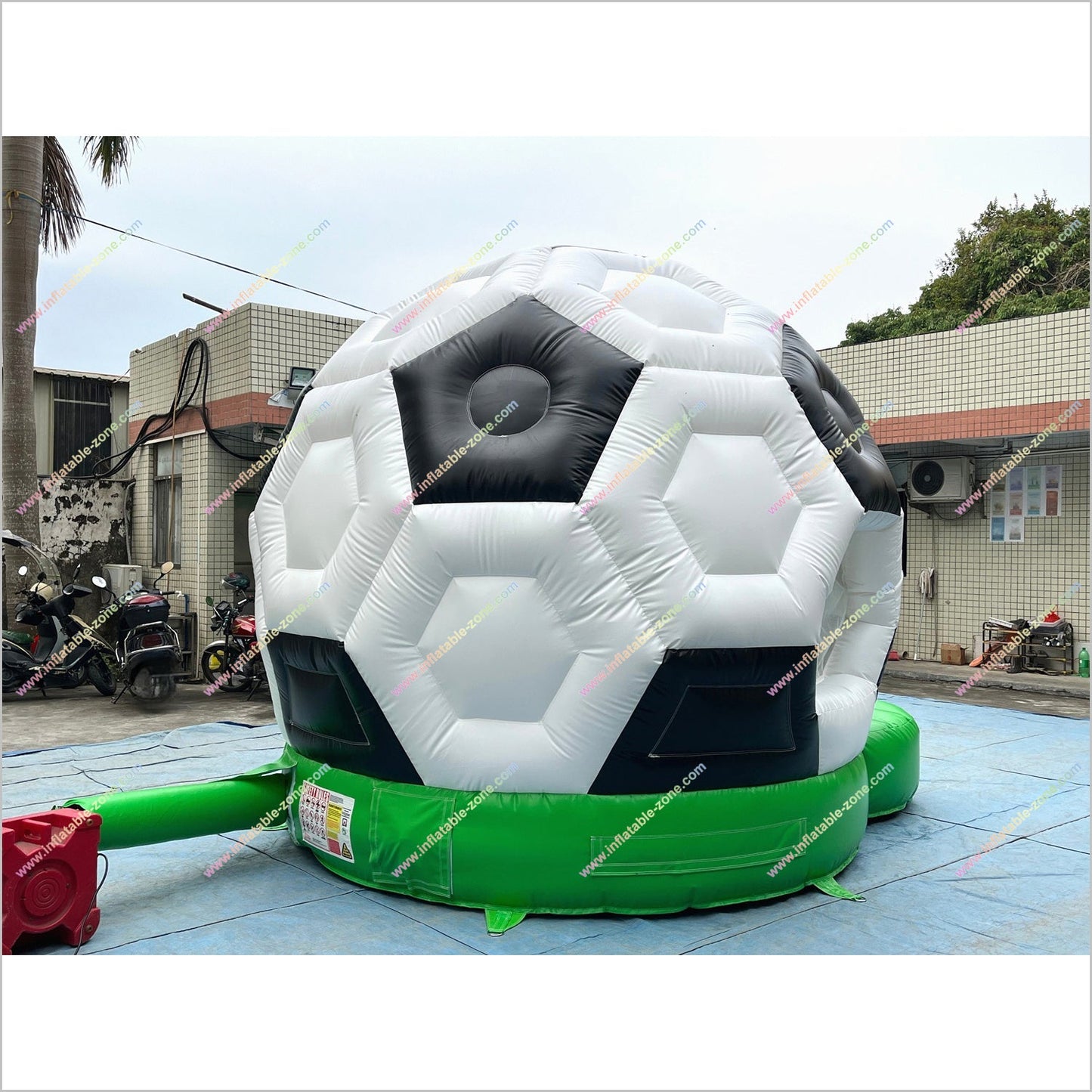 Inflatable Soccer Ball Jumping Castle Near Me Backyard Bouncer Inflatable Football Fun Bounce House Hire - Inflatable-Zone