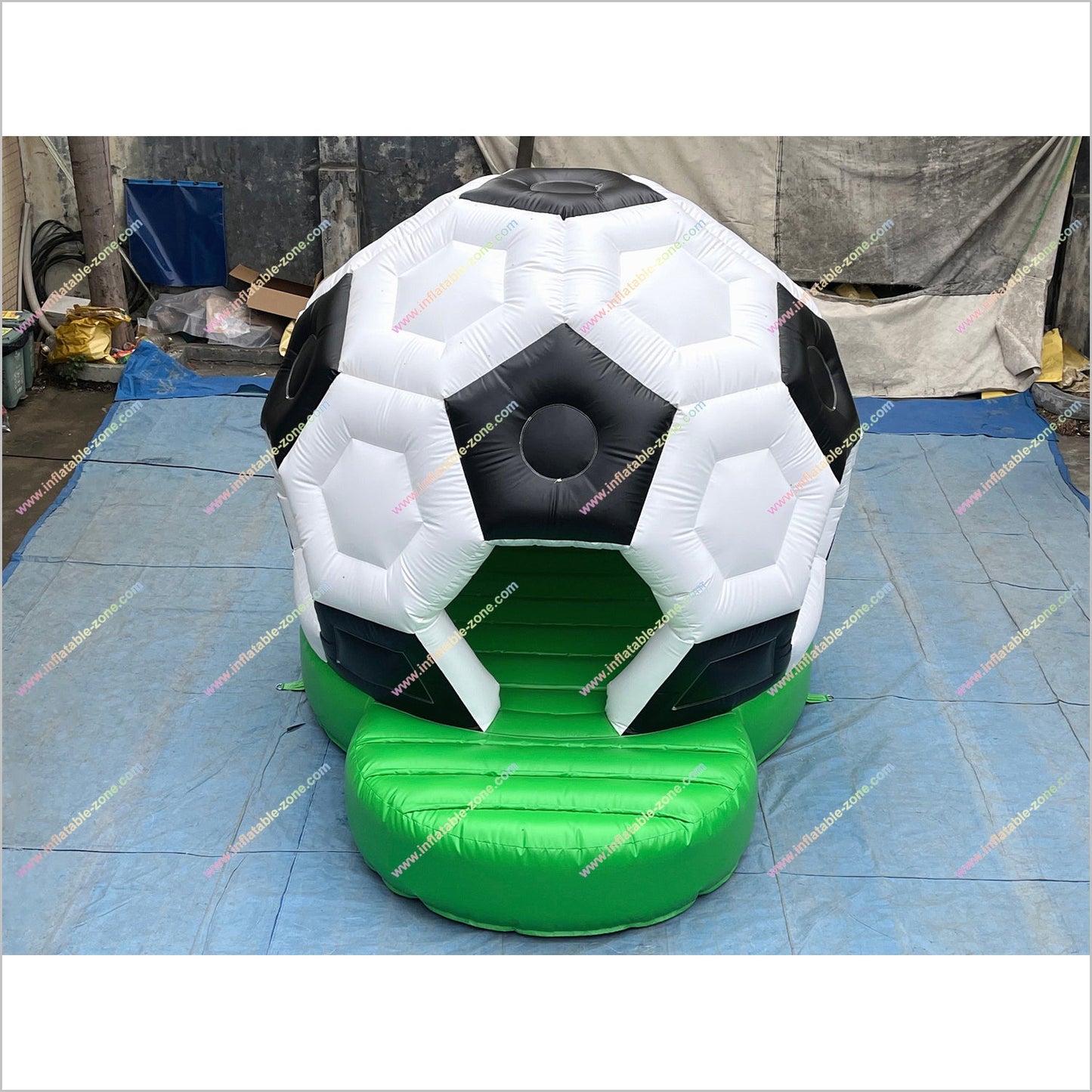 Inflatable Soccer Ball Jumping Castle Near Me Backyard Bouncer Inflatable Football Fun Bounce House Hire - Inflatable-Zone