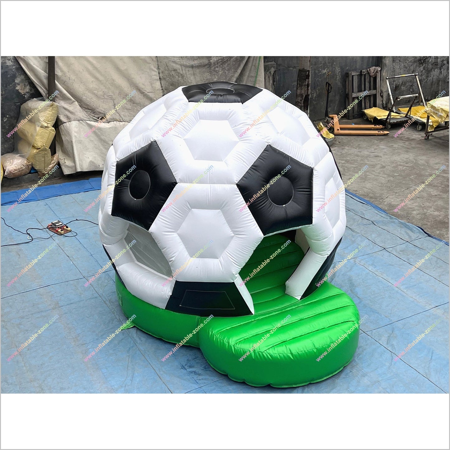 Inflatable Soccer Ball Jumping Castle Near Me Backyard Bouncer Inflatable Football Fun Bounce House Hire - Inflatable-Zone