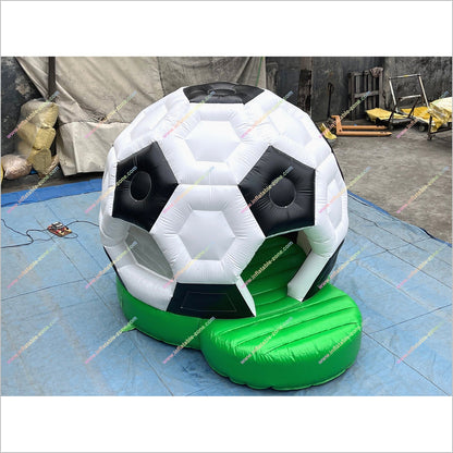 Inflatable Soccer Ball Jumping Castle Near Me Backyard Bouncer Inflatable Football Fun Bounce House Hire - Inflatable-Zone