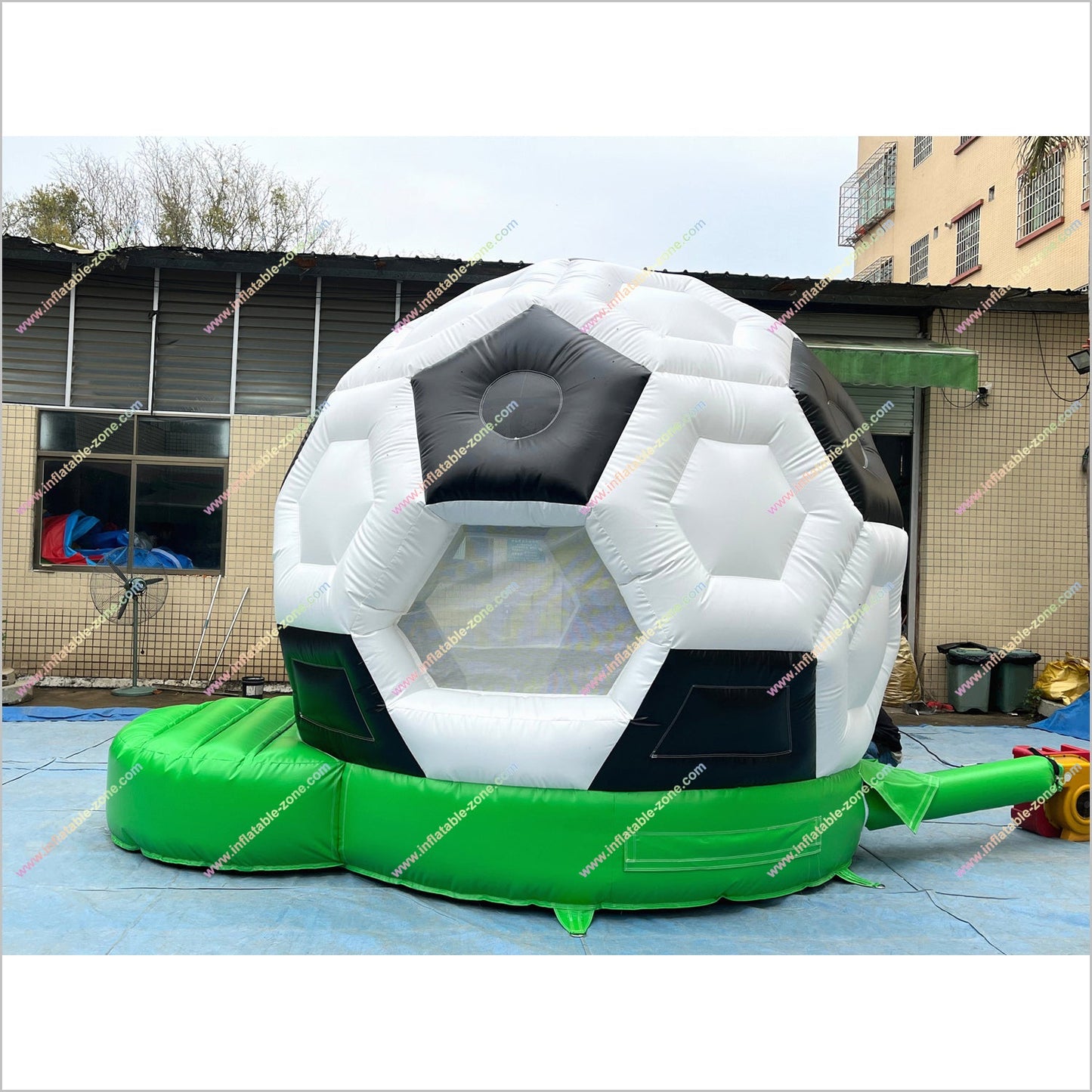 Inflatable Soccer Ball Jumping Castle Near Me Backyard Bouncer Inflatable Football Fun Bounce House Hire - Inflatable-Zone