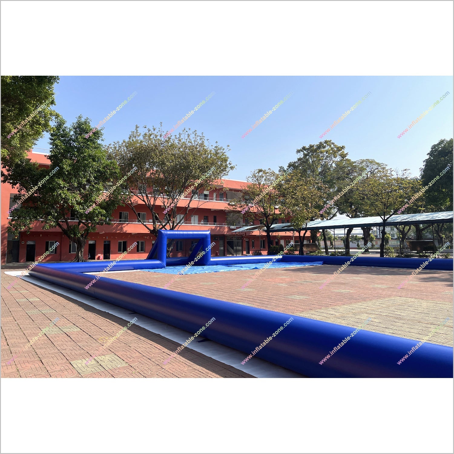 Inflatable Soccer Field Rental Outdoor Play Arena Big Court Sport Event Football Pitches Near Me - Inflatable-Zone