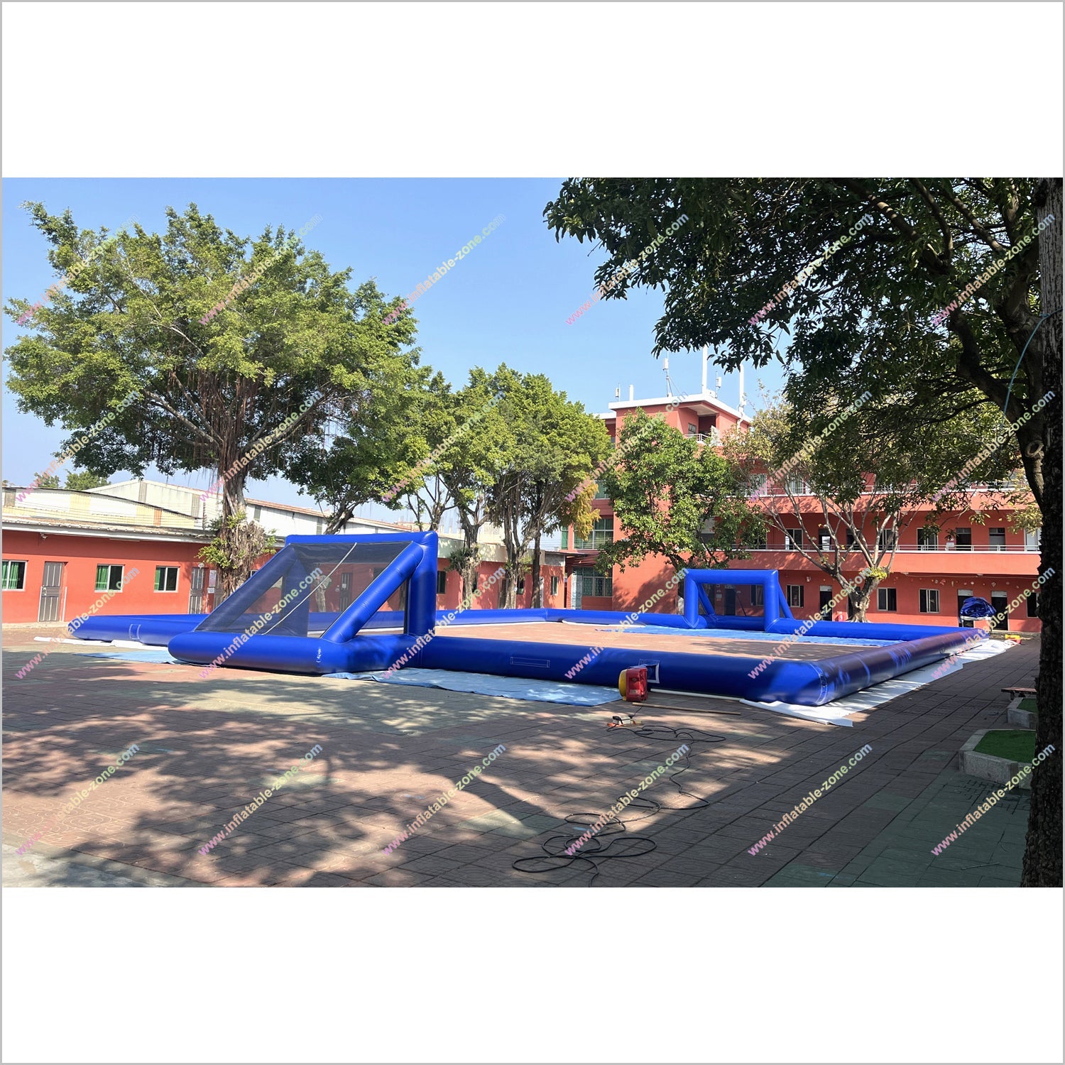Inflatable Soccer Field Rental Outdoor Play Arena Big Court Sport Event Football Pitches Near Me - Inflatable-Zone