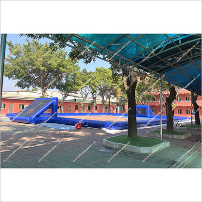 Inflatable Soccer Field Rental Outdoor Play Arena Big Court Sport Event Football Pitches Near Me - Inflatable-Zone