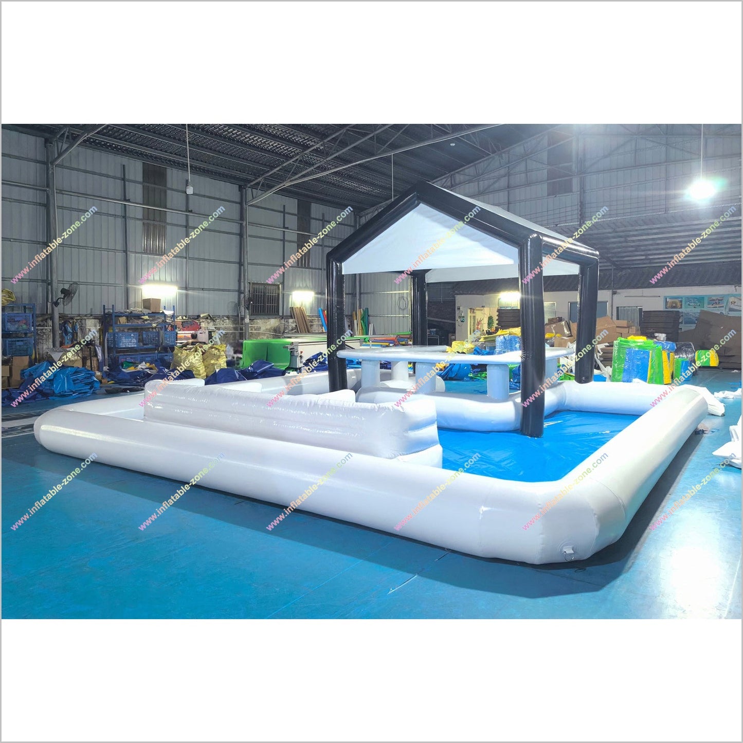 Best Water Park Inflatable Pool Bar Camping Inflatable Sofa Bar With A Swimming Pool Events And Entertainment