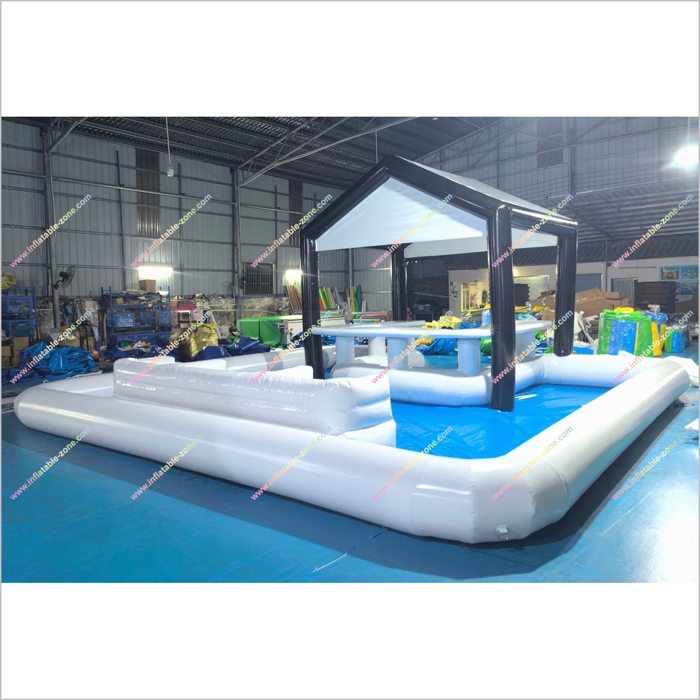 Best Water Park Inflatable Pool Bar Camping Inflatable Sofa Bar With A Swimming Pool Events And Entertainment
