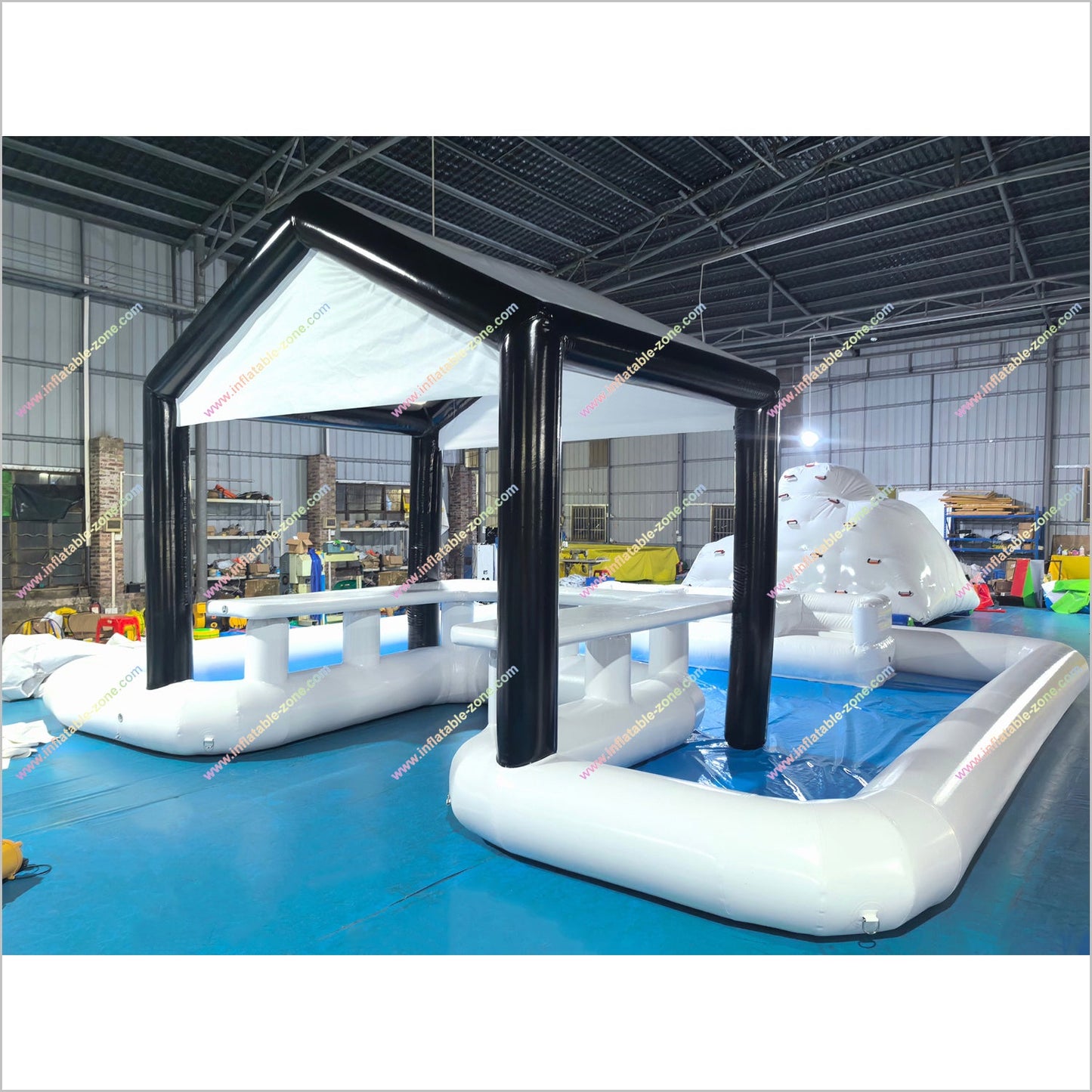 Best Water Park Inflatable Pool Bar Camping Inflatable Sofa Bar With A Swimming Pool Events And Entertainment