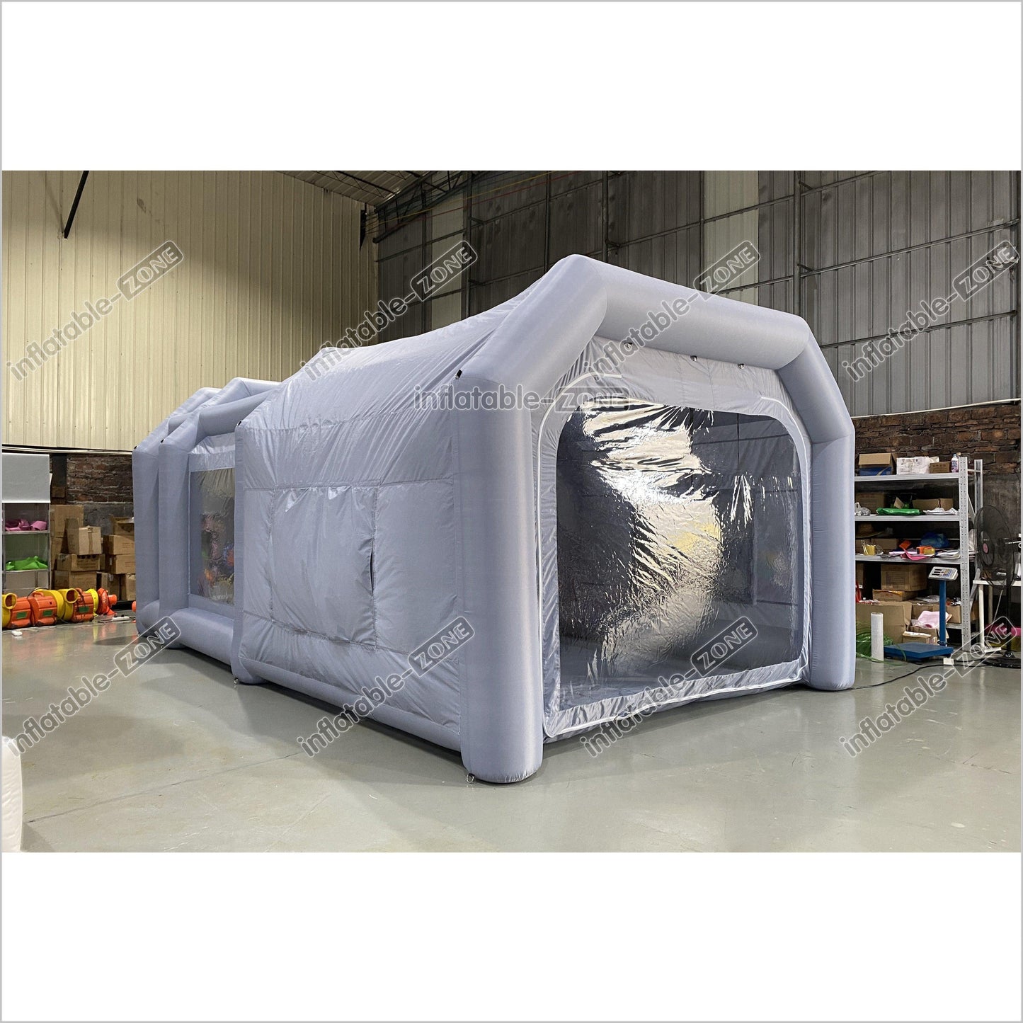 Inflatable Spray Booth Large Mobile Inflatable Car Tent Portable Automotive Painting Tent - Inflatable-Zone