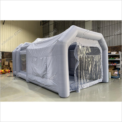 Inflatable Spray Booth Large Mobile Inflatable Car Tent Portable Automotive Painting Tent - Inflatable-Zone