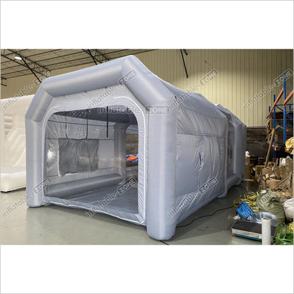 Inflatable Spray Booth Large Mobile Inflatable Car Tent Portable Automotive Painting Tent - Inflatable-Zone