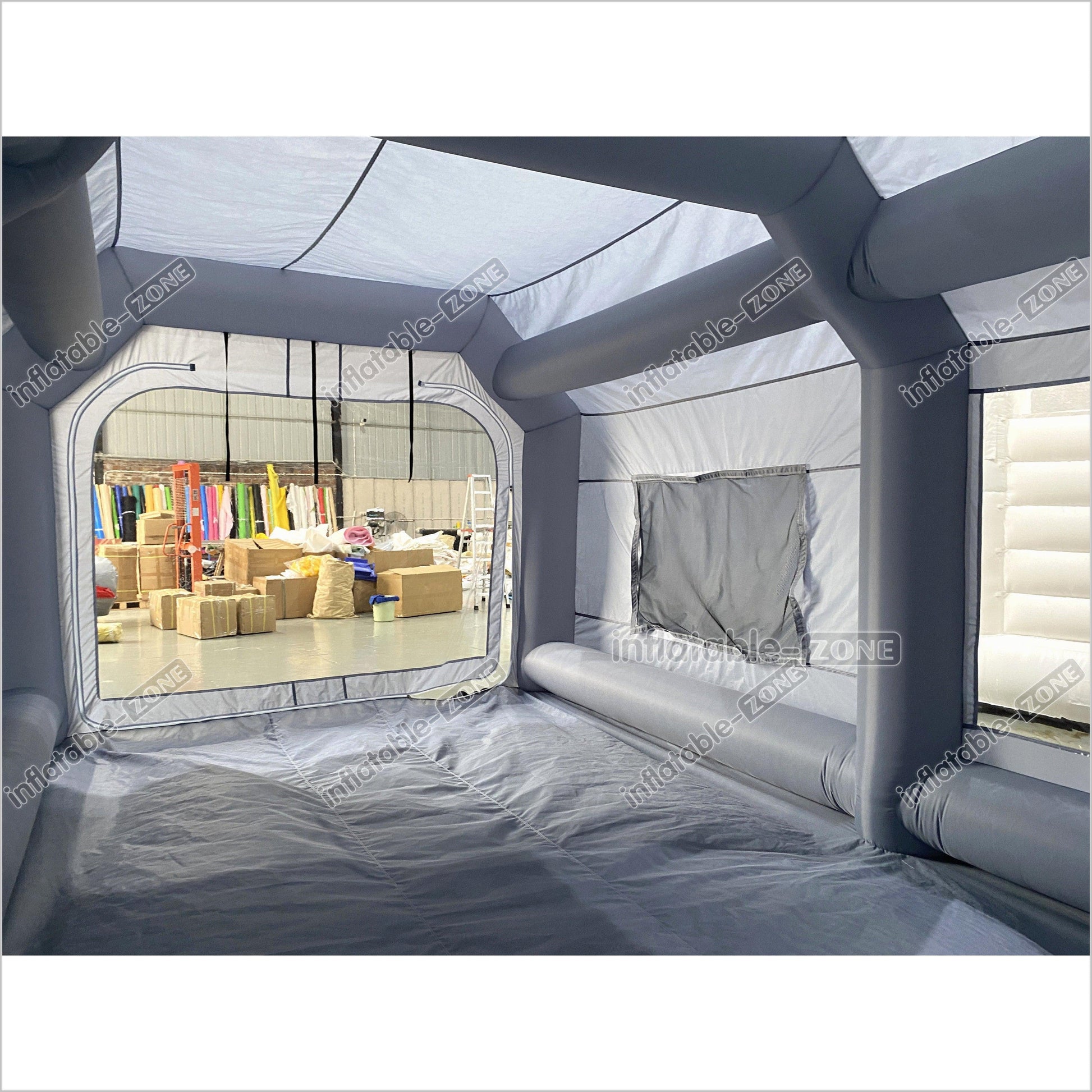 Inflatable Spray Booth Large Mobile Inflatable Car Tent Portable Automotive Painting Tent - Inflatable-Zone