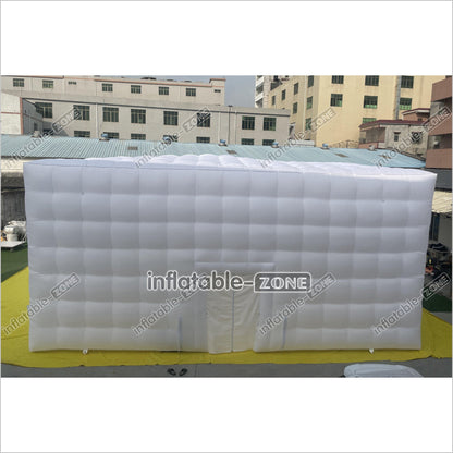 Giant White Wedding Inflatable Cube Tent Large Party Inflatable Tent House For Outdoor - Inflatable-Zone