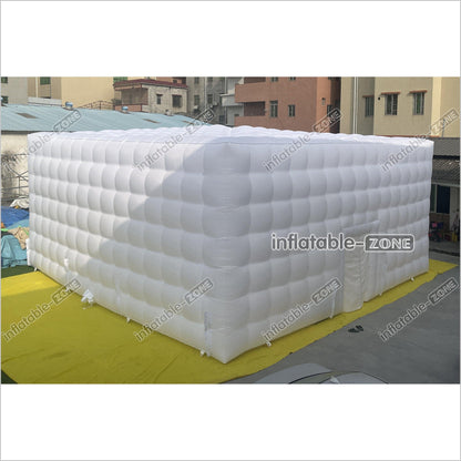 Giant White Wedding Inflatable Cube Tent Large Party Inflatable Tent House For Outdoor - Inflatable-Zone