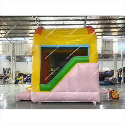 Inflatable Unicorn Jumping Castle And Slide Combo Best Bounce House Rentals Near Me Bouncy Slide For Sale
