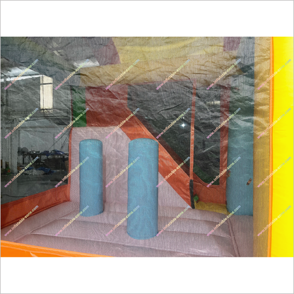 Inflatable Unicorn Jumping Castle And Slide Combo Best Bounce House Rentals Near Me Bouncy Slide For Sale