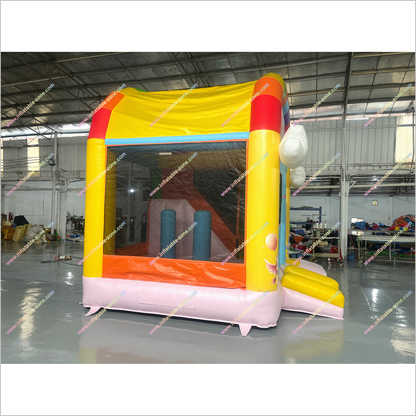 Inflatable Unicorn Jumping Castle And Slide Combo Best Bounce House Rentals Near Me Bouncy Slide For Sale