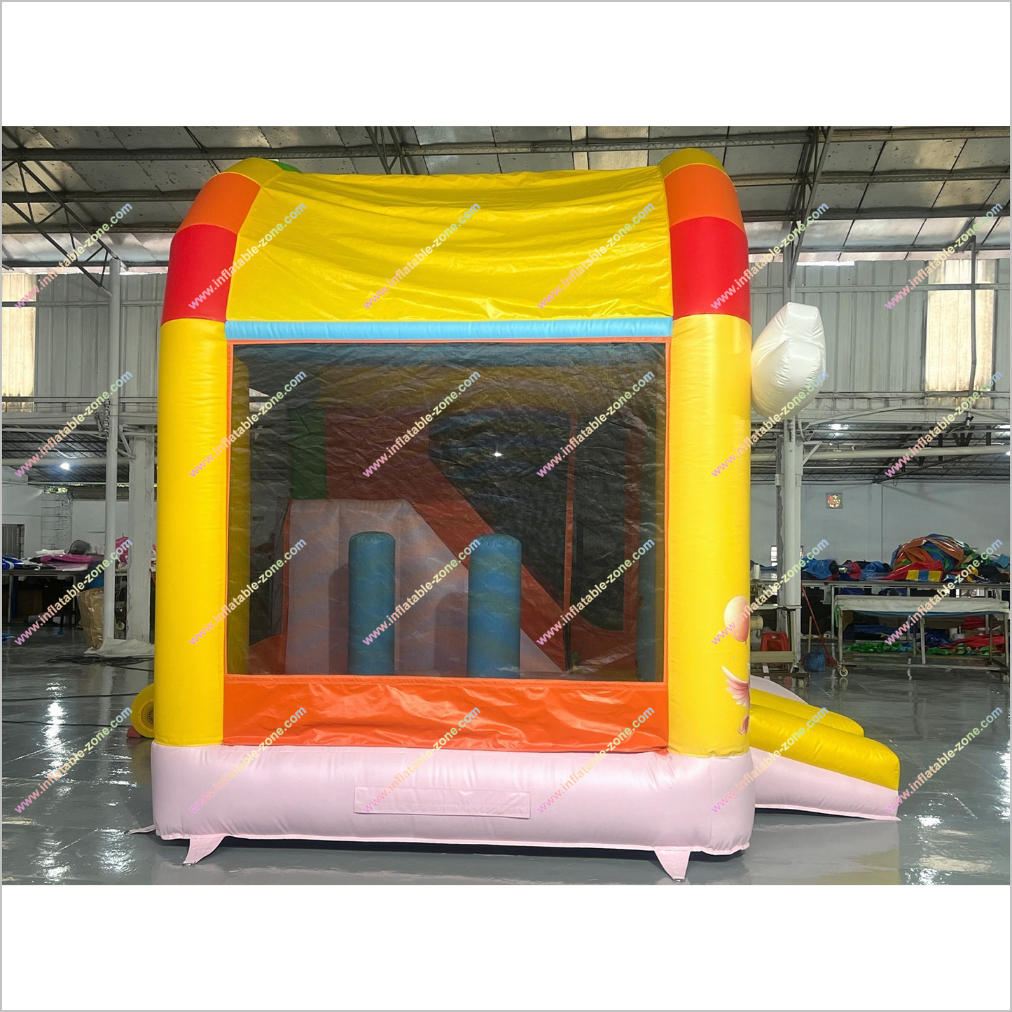 Inflatable Unicorn Jumping Castle And Slide Combo Best Bounce House Rentals Near Me Bouncy Slide For Sale