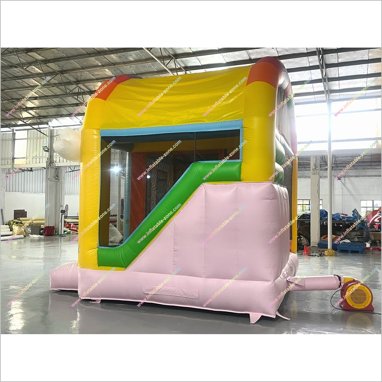 Inflatable Unicorn Jumping Castle And Slide Combo Best Bounce House Rentals Near Me Bouncy Slide For Sale