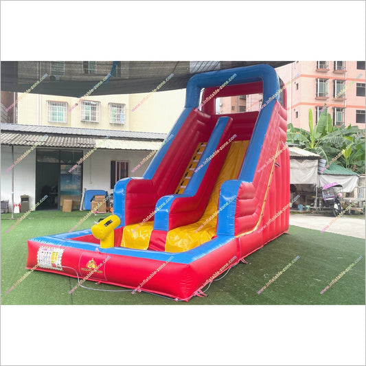 Inflatable Water Slide For Sale Near Me Yard Playground Equipment Commercial Water Slide Pool Splash Zone