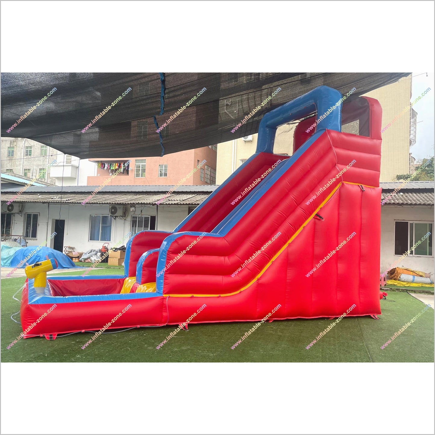 Inflatable Water Slide For Sale Near Me Yard Playground Equipment Commercial Water Slide Pool Splash Zone