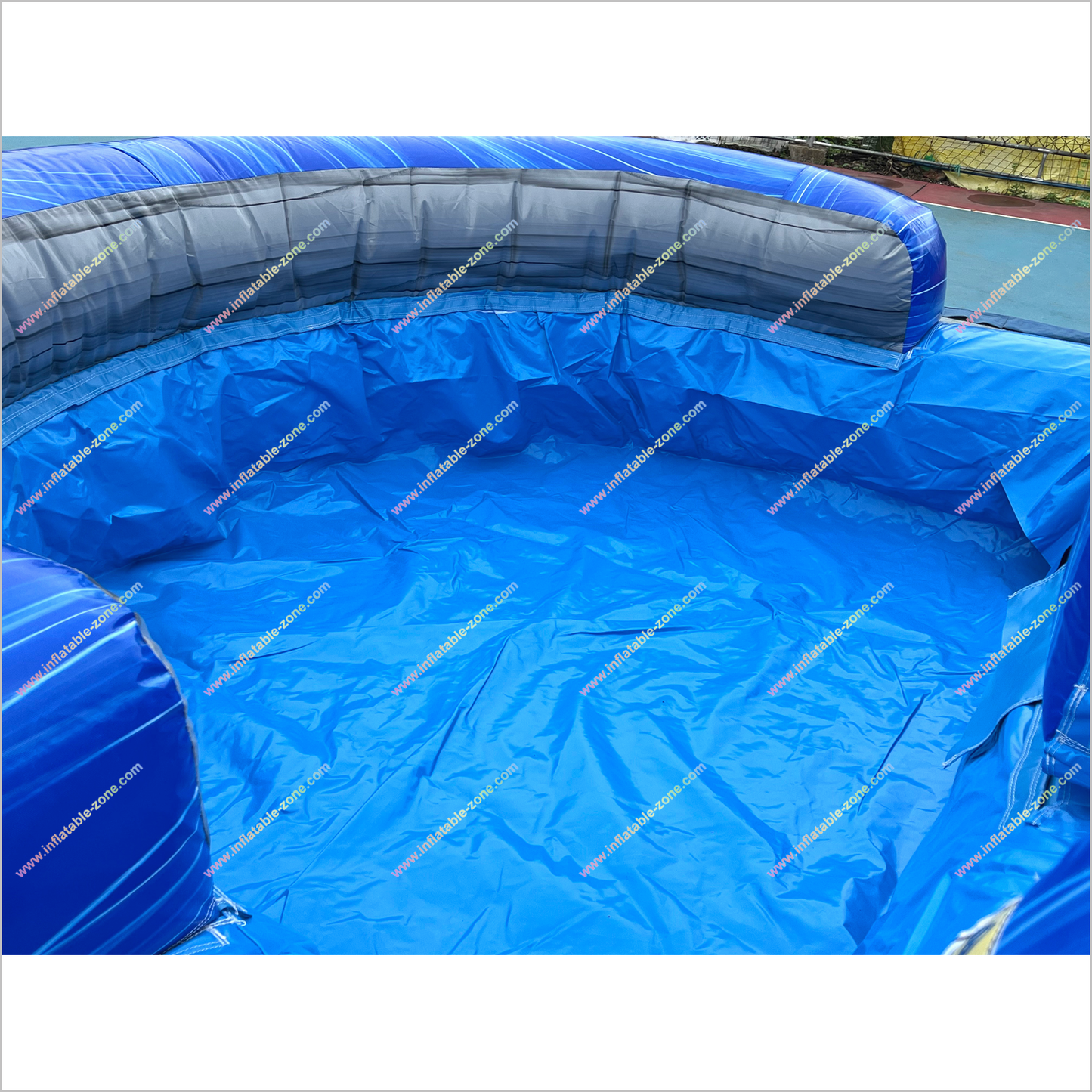 Inflatable Water Slide Hire Tropical Entertainment Palm Tree Double Water Slide Inflatable Pool For Sale - Inflatable-Zone