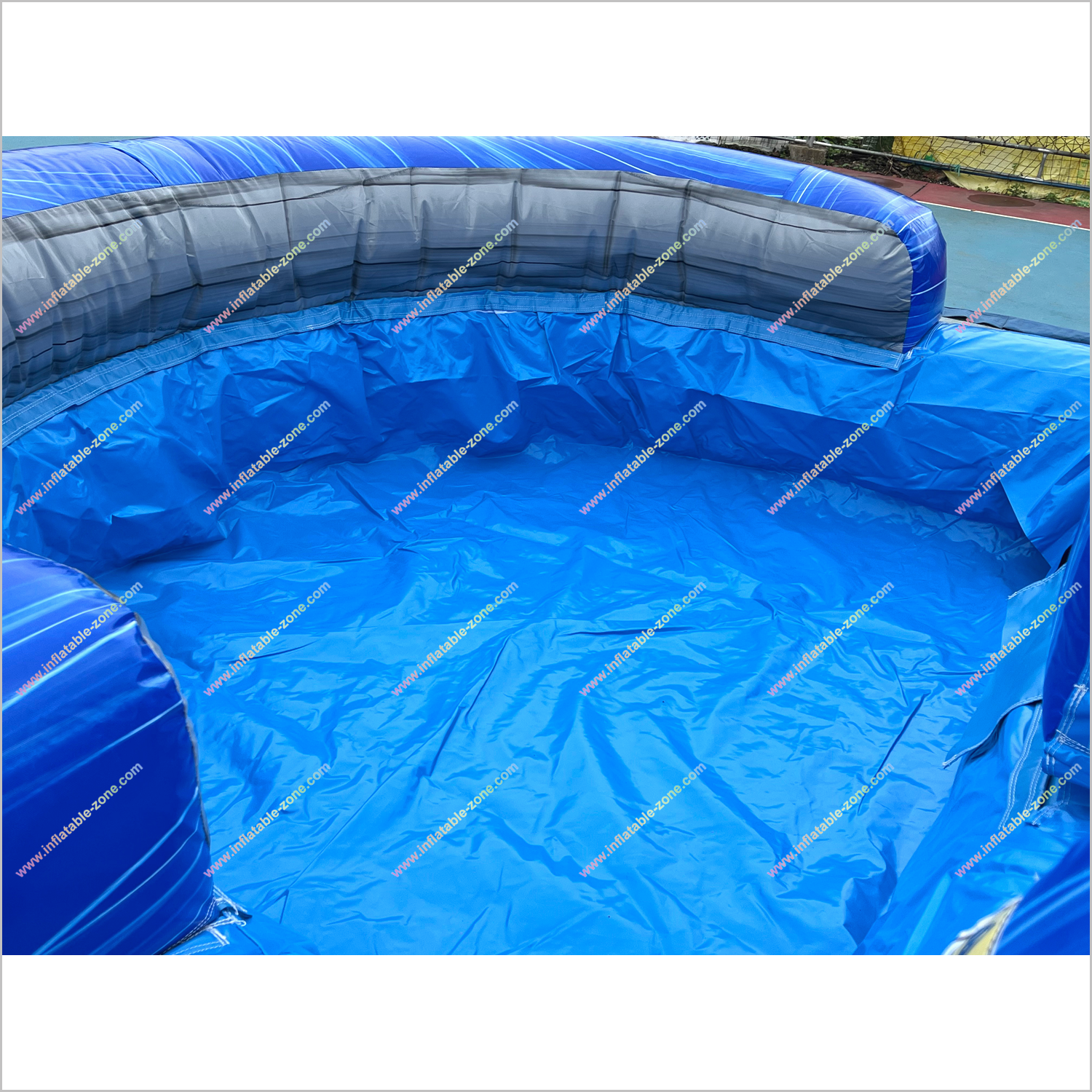 Inflatable Water Slide Hire Tropical Entertainment Palm Tree Double Water Slide Inflatable Pool For Sale - Inflatable-Zone