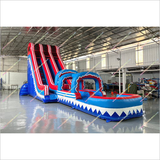 Slip N Slide Large Inflatable Water Slides Near Me Fun Holiday Party Blow Up Water Slide Into Pool