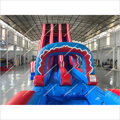 Slip N Slide Large Inflatable Water Slides Near Me Fun Holiday Party Blow Up Water Slide Into Pool