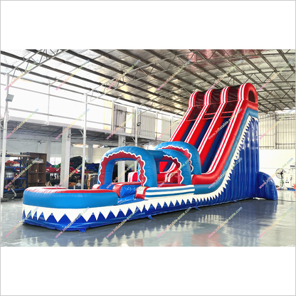 Slip N Slide Large Inflatable Water Slides Near Me Fun Holiday Party Blow Up Water Slide Into Pool