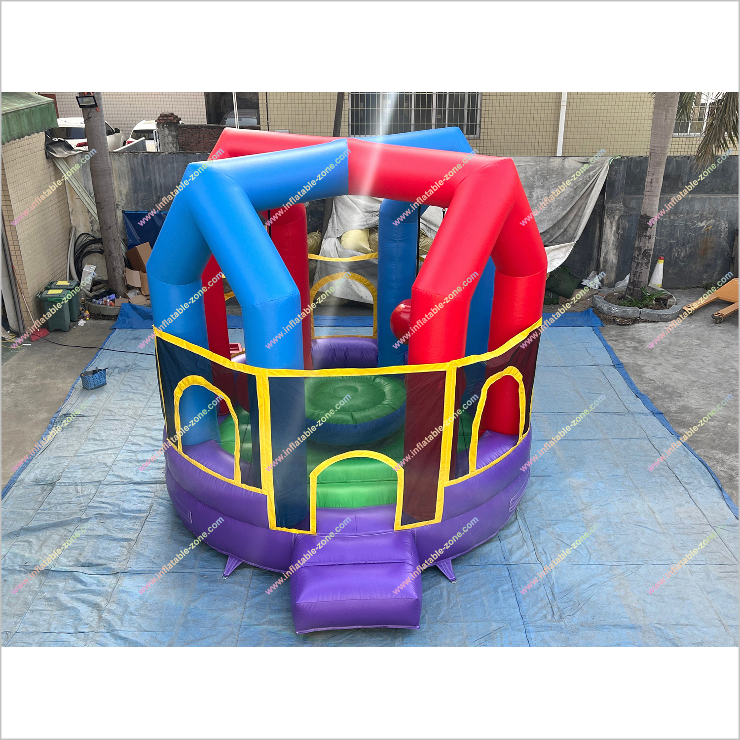 Best Interactive Inflatable Wrecking Ball Game Outdoor Sport Near Me Bounce House Wrecking Ball Party Playground - Inflatable-Zone