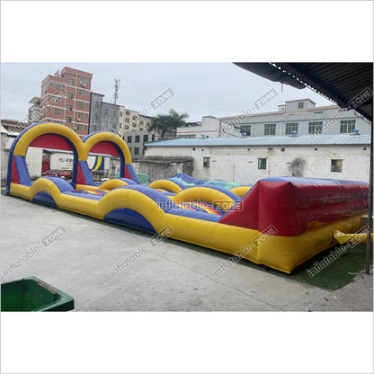Fun Inflatable Zorb Ball Race Track Rolling Hill Great Commercial Inflatable Ramp For Zorbing Game - Inflatable-Zone