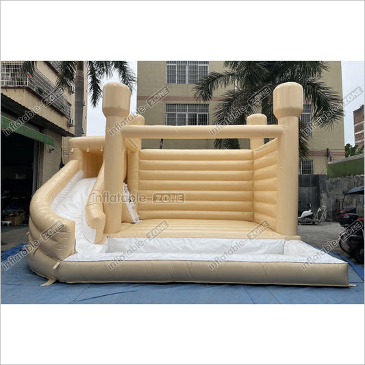 Jumping Castle Water Slide Combo Wedding Bounce House Inflatable Party For Adults And Kids - Inflatable-Zone