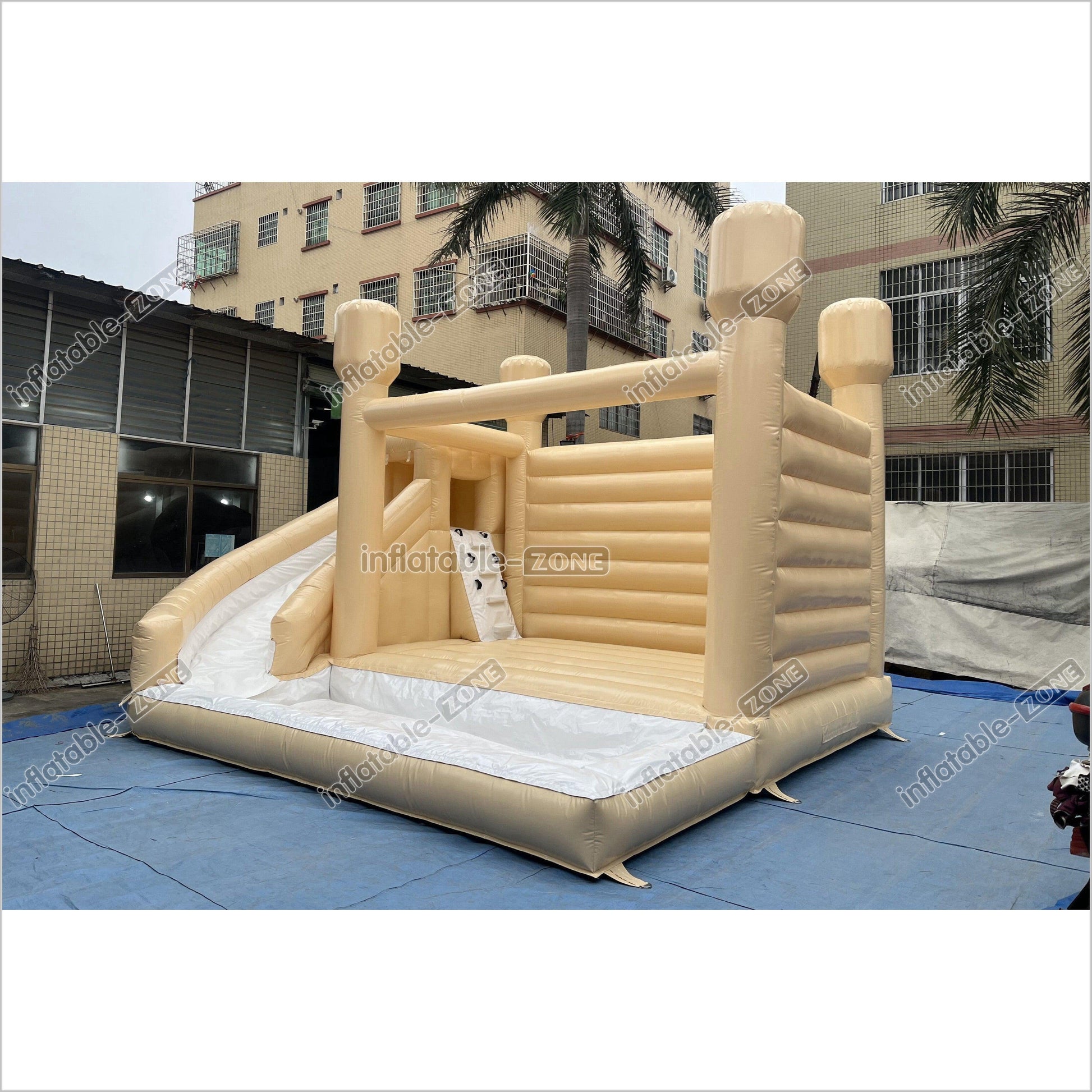 Jumping Castle Water Slide Combo Wedding Bounce House Inflatable Party For Adults And Kids - Inflatable-Zone
