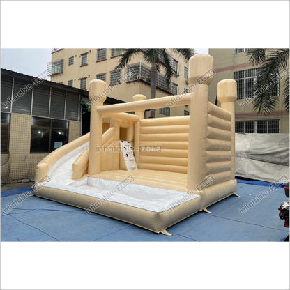 Jumping Castle Water Slide Combo Wedding Bounce House Inflatable Party For Adults And Kids - Inflatable-Zone